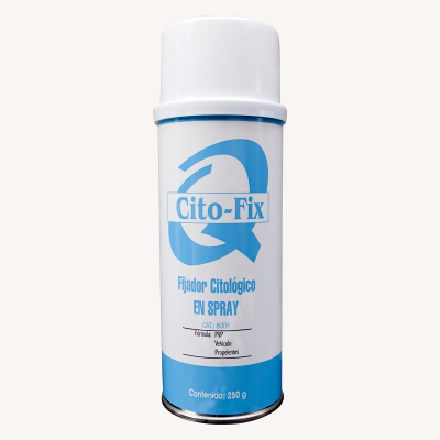 Fijador citológico en Spray.  Contenido 250g