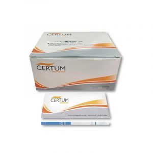 Prueba de embarazo en tira c/50pzas marca Certum