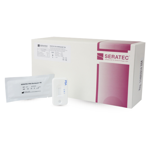 Prueba PSA semicuantitativa en cassete c/40 pbas marca Seratec