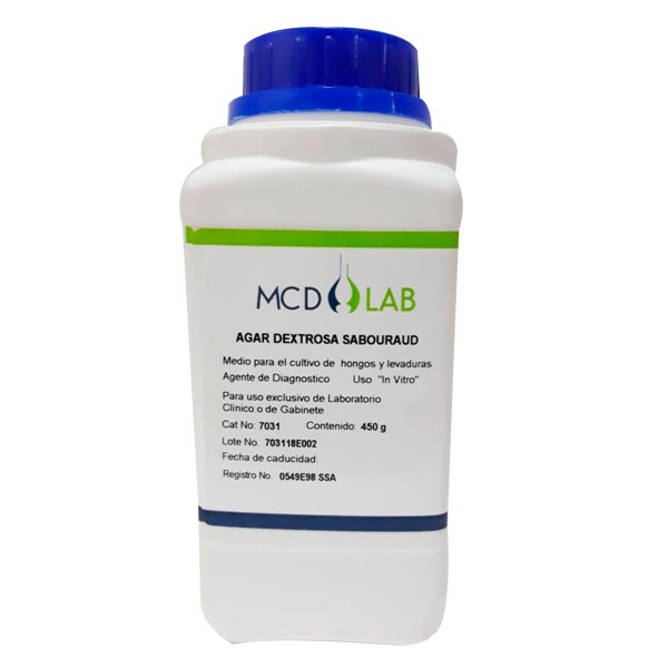 MCD Lab Agar dextrosa sabouraud c/10