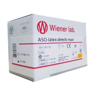 Wiener lab Antiespreptolisina latex ASO c/50